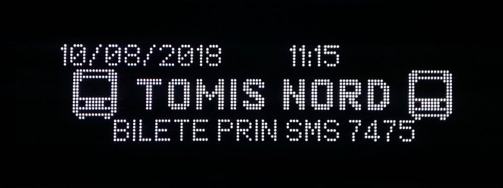 panouri led de informare stații ratc
